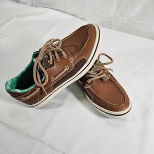 XtraTuf Women's Salmon Sisters Deck Shoe Size 6.5 Fisherman Preppy Yacht